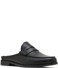 Steve Madden Men's Abott Leather Penny Loafer Mules