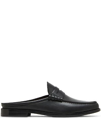 Steve Madden Men's Abott Leather Penny Loafer Mules