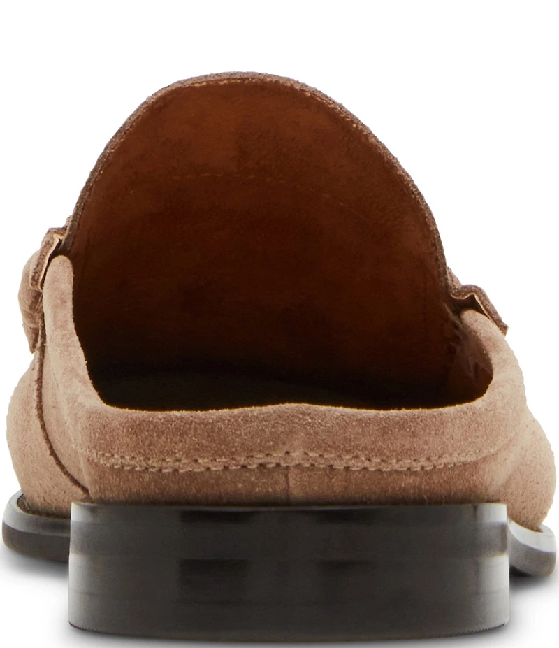 Steve Madden Men's Abott Suede Penny Loafer Mules
