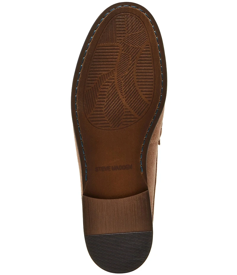 Steve Madden Men's Abott Suede Penny Loafer Mules