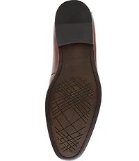 Steve Madden Men's Adair Leather Bit Buckle Dress Loafers