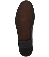 Steve Madden Men's Alfio Leather Bit Buckle Dress Loafers