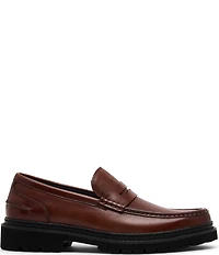Steve Madden Men's Ashland Leather Penny Loafers