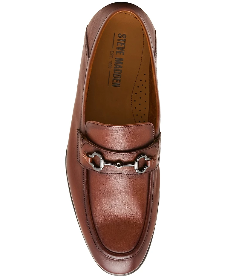 Steve Madden Men's Beckham Leather Bit Loafers