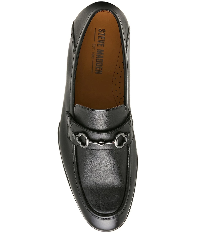 Steve Madden Men's Beckham Leather Bit Loafers