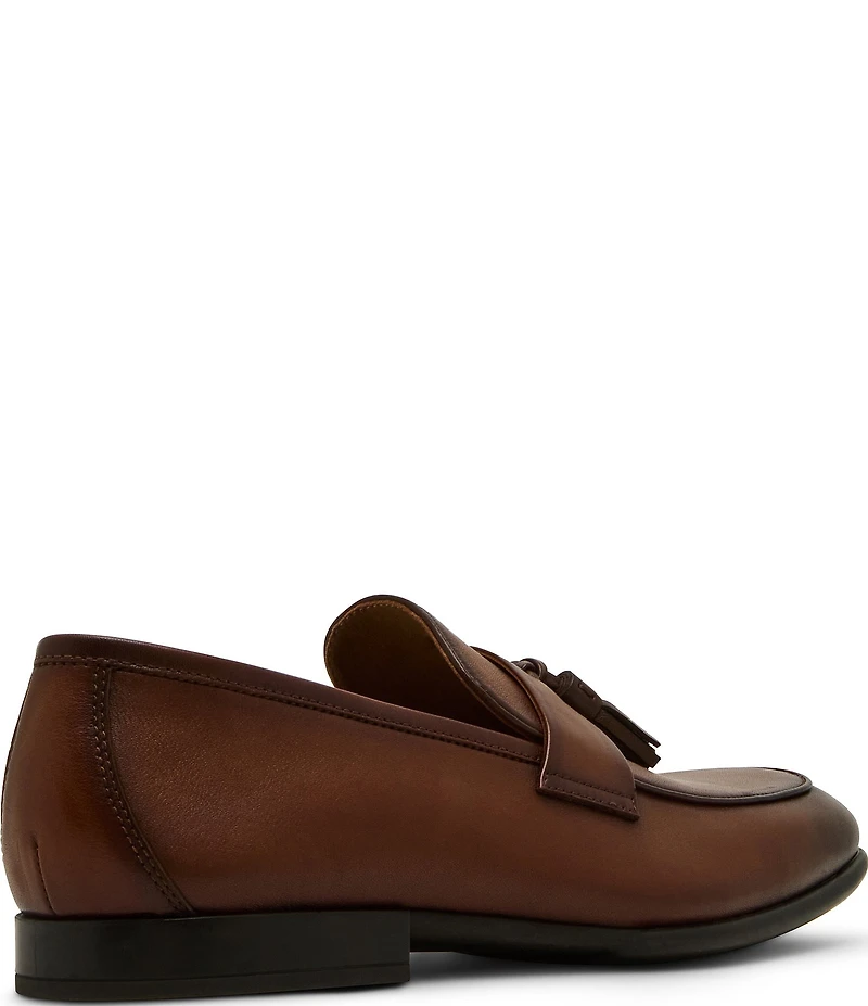 Steve Madden Men's Biscayne Leather Tassel Loafers