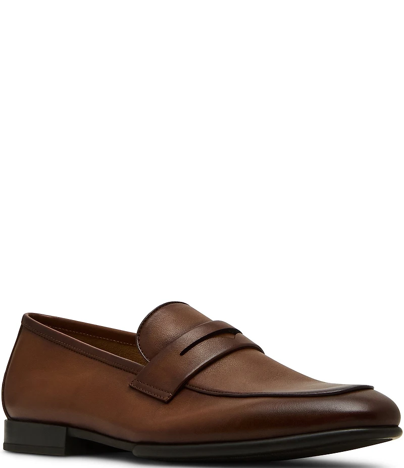Steve Madden Men's Boca Leather Penny Loafers
