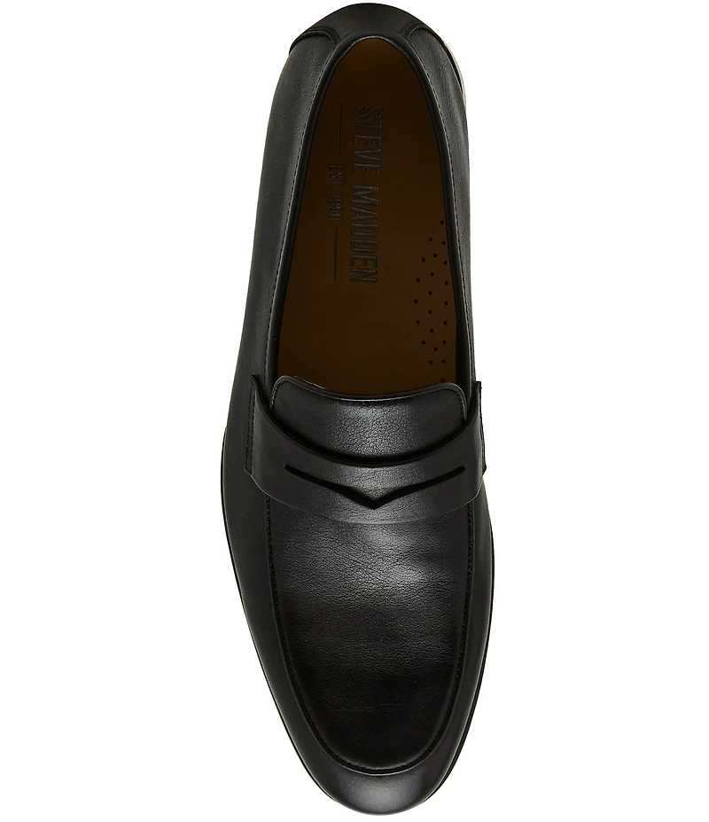 Steve Madden Men's Boca Leather Penny Loafers