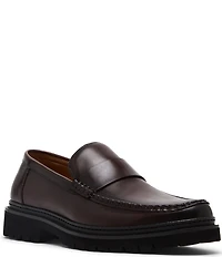 Steve Madden Men's Bradner Leather Lug Loafers