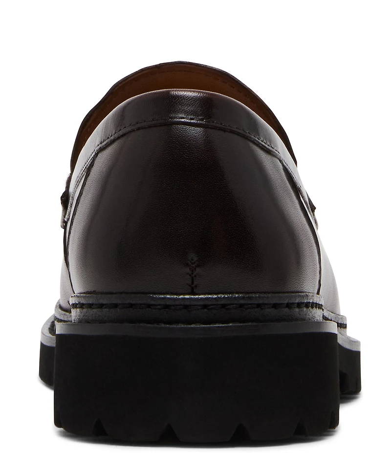 Steve Madden Men's Bradner Leather Lug Loafers
