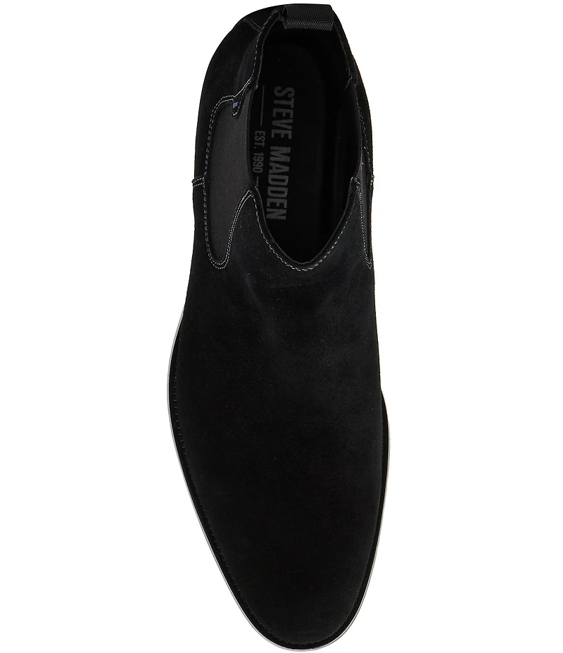 Steve Madden Men's Brompton Suede Chelsea Boots