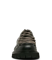 Steve Madden Men's Campello Leather Hiker Derby Lug Sole Oxford