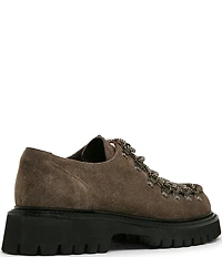Steve Madden Men's Campello Suede Hiker Derby Lug Sole Oxford