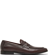 Steve Madden Men's Chevoit Leather Slip On Dress Loafers