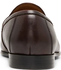 Steve Madden Men's Chevoit Leather Slip On Dress Loafers