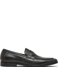 Steve Madden Men's Chevoit Leather Slip On Dress Loafers