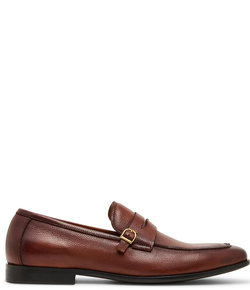 Steve Madden Men's Chilo Leather Dress Penny Loafers
