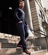 Steve Madden Men's Chivan Quilted Leather Bit Buckle Dress Slip On Loafers