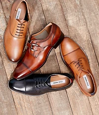 Steve Madden Men's Covet Leather Monk Strap Oxfords