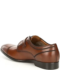 Steve Madden Men's Covet Leather Monk Strap Oxfords