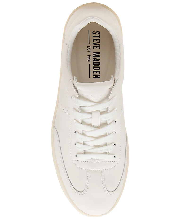 Steve Madden Men's Dacono Leather Lace Up Sneakers