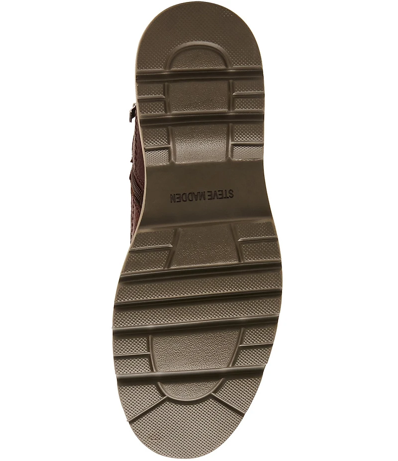 Steve Madden Men's Daviston Lace Up Leather Chukka Boots