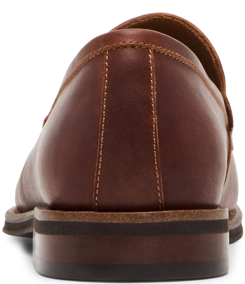 Steve Madden Men's Decatur Leather Slip On Loafers