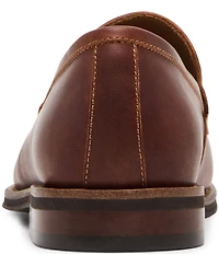 Steve Madden Men's Decatur Leather Slip On Loafers