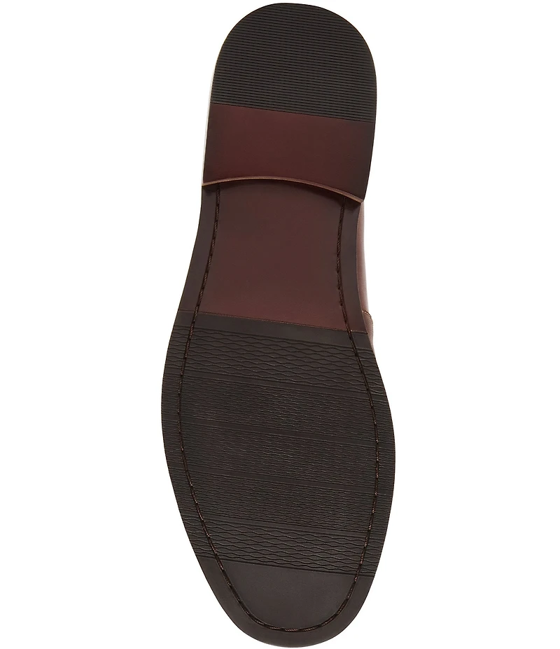Steve Madden Men's Decatur Leather Slip On Loafers