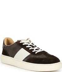 Steve Madden Men's Dellum Retro Suede and Leather Sneakers