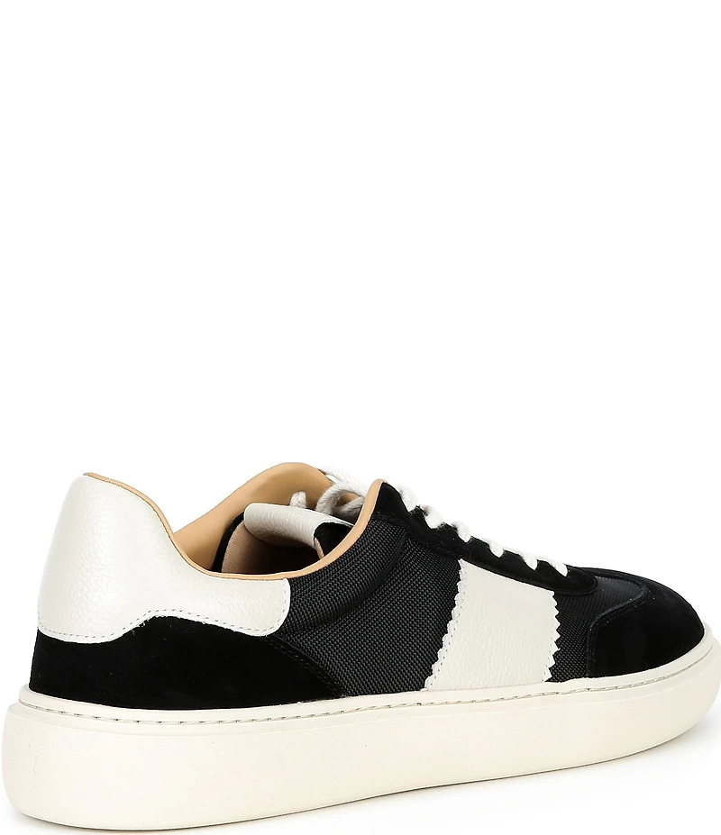 Steve Madden Men's Dellum Retro Suede and Leather Sneakers
