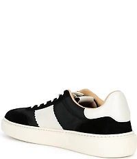 Steve Madden Men's Dellum Retro Suede and Leather Sneakers