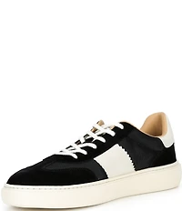 Steve Madden Men's Dellum Retro Suede and Leather Sneakers