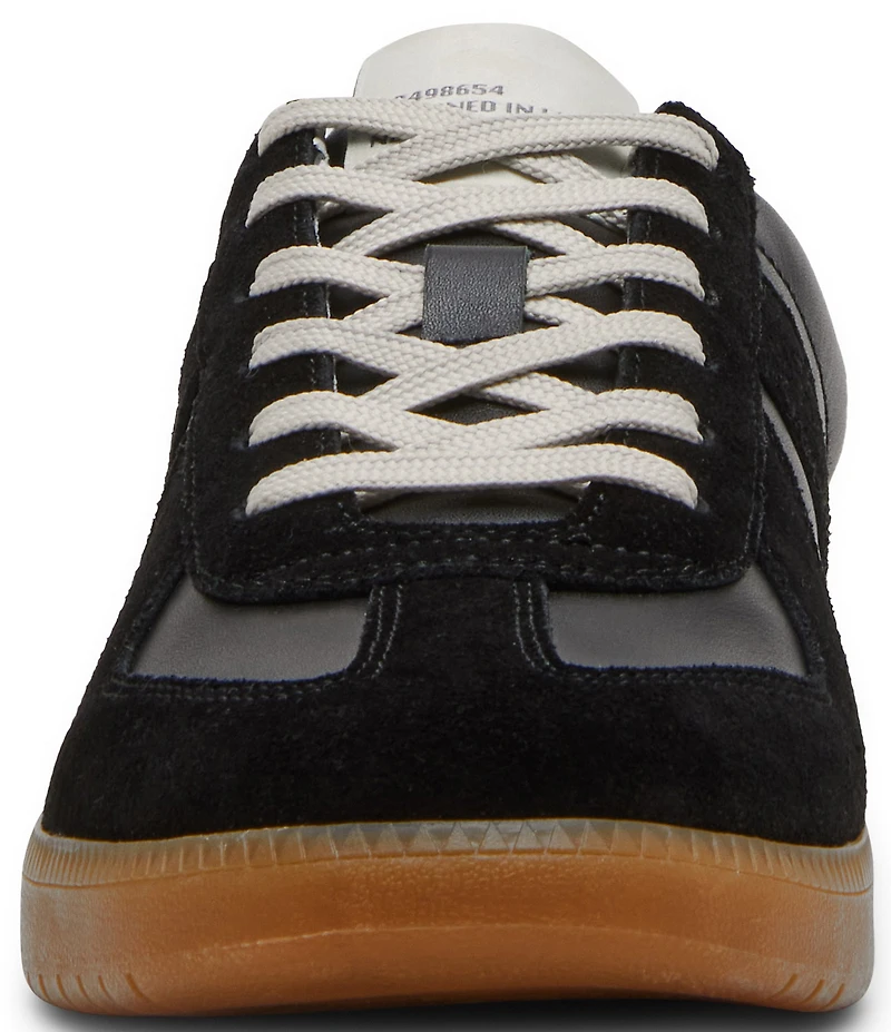 Steve Madden Men's Dixon Leather and Suede Low-Top Gum Sole Sneakers