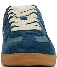 Steve Madden Men's Dixon Leather and Suede Low-Top Gum Sole Sneakers