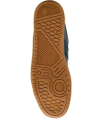 Steve Madden Men's Dixon Leather and Suede Low-Top Gum Sole Sneakers