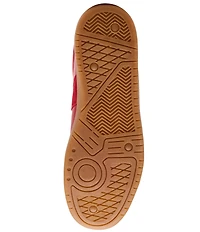 Steve Madden Men's Dixon Leather and Suede Low-Top Gum Sole Sneakers