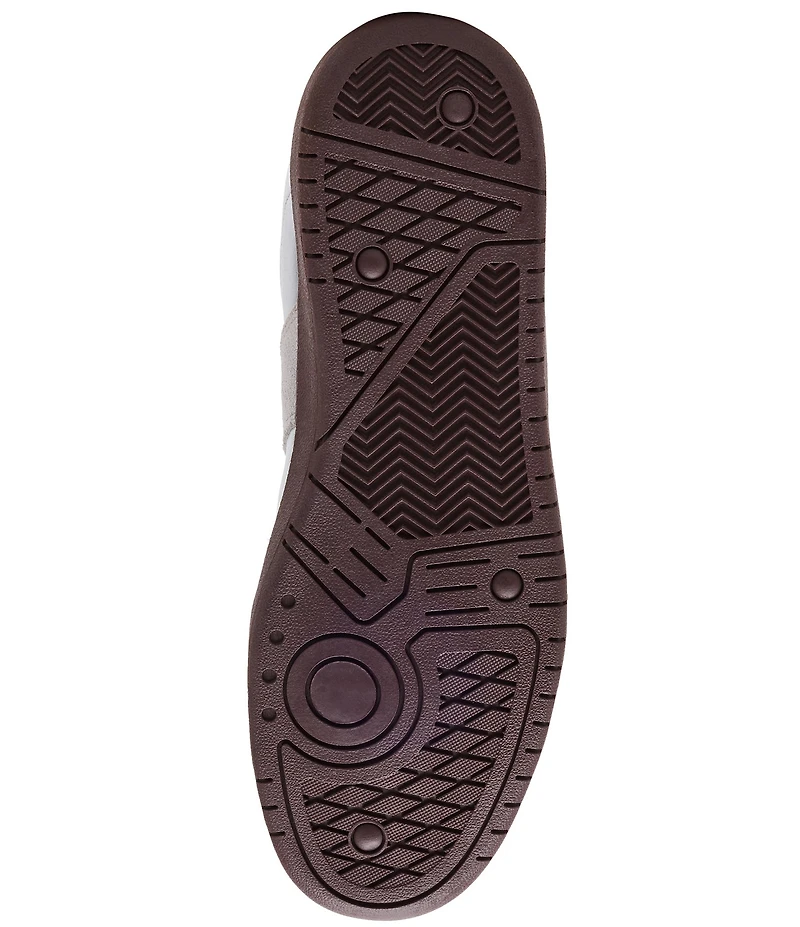 Steve Madden Men's Dixon Leather and Suede Low-Top Gum Sole Sneakers