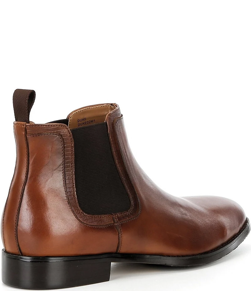 Steve Madden Men's Duke Leather Chelsea Boots