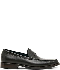Steve Madden Men's Duncan Tumbled Leather Penny Loafers