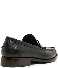 Steve Madden Men's Duncan Tumbled Leather Penny Loafers