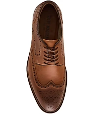 Steve Madden Men's Eckley Wingtip Leather Oxfords