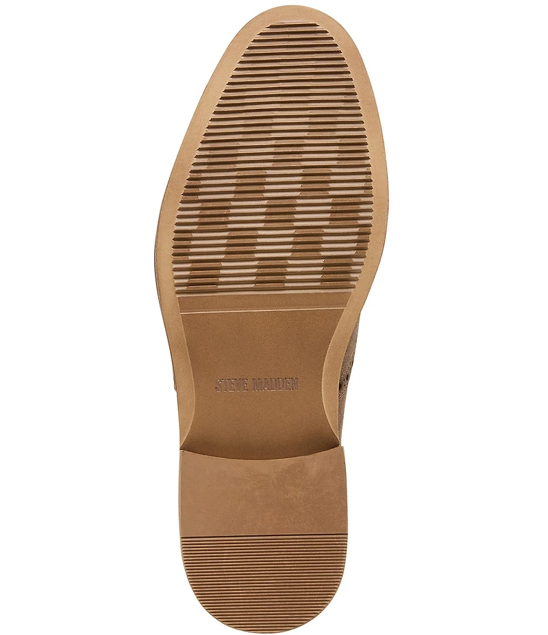 Steve Madden Men's Eckley Wingtip Suede Oxfords