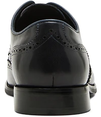 Steve Madden Men's Edrees Wingtip Leather Oxfords