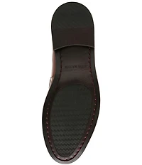Steve Madden Men's Elgin Leather Tassel Dress Slip On Loafers