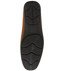 Steve Madden Men's Emerson Leather Bit Buckle Slip On Loafers