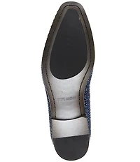Steve Madden Men's George Rhinestone Embellished Slip On Loafers