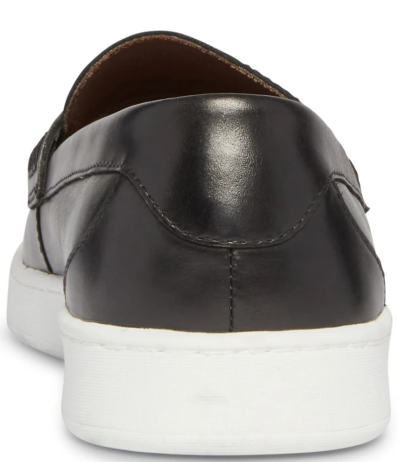 Steve Madden Men's Hatfield Leather Tassel Slip On Loafers