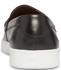 Steve Madden Men's Hatfield Leather Tassel Slip On Loafers