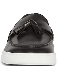 Steve Madden Men's Hatfield Leather Tassel Slip On Loafers